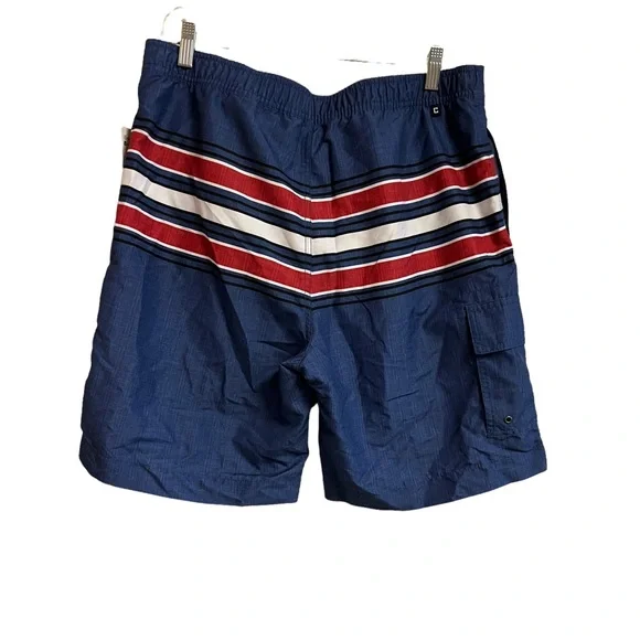 Chaps red and blue cargo swim trunks - Picture 2 of 7